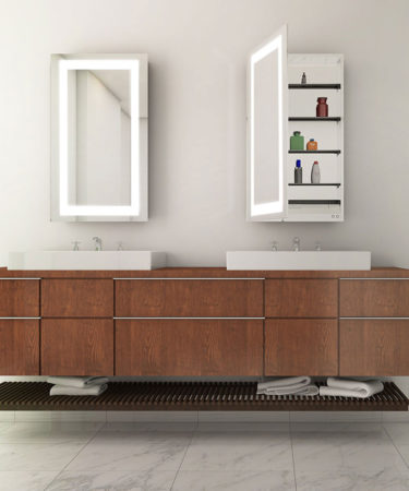 ELECTRIC MIRROR- AMBIANCE MIRRORED CABINET