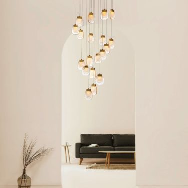 EUROFASE – PAGET 29″ ROUND CHANDELIER